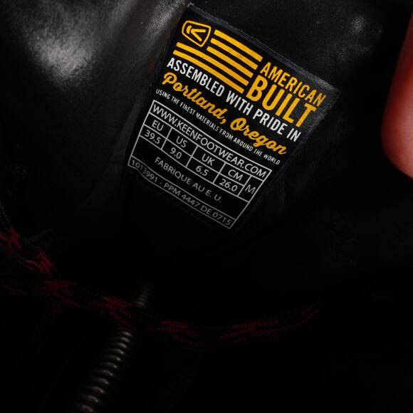 Keen Boots WMS SZ 9 Gray Liberty Ridge Waterproof Leather Hiking Outdoor MiUSA - Picture 12 of 16